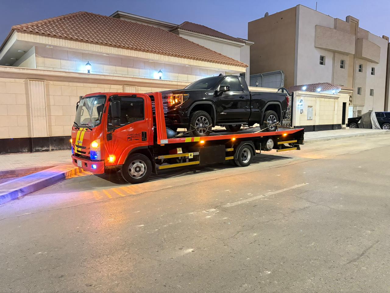 سحب سيارات فلات بيد هيدروليكي